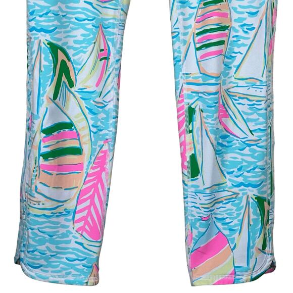 Lilly Pulitzer Women’s Luxletic Tropical Sailboat Print Leggings Small E… - Picture 3 of 10